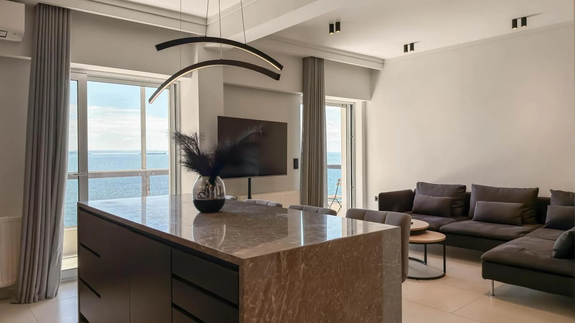 Luxury Sea View Retreat Lägenhet Thessaloníki Grekland